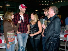 Lorianne and Charlie celebrate a number one hit with Lady Antebellum!